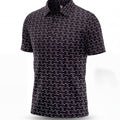 MG Signature Script Polo - Black & White