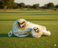 White And Gold Golf Club Covers