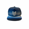 Blue Hat White Logo